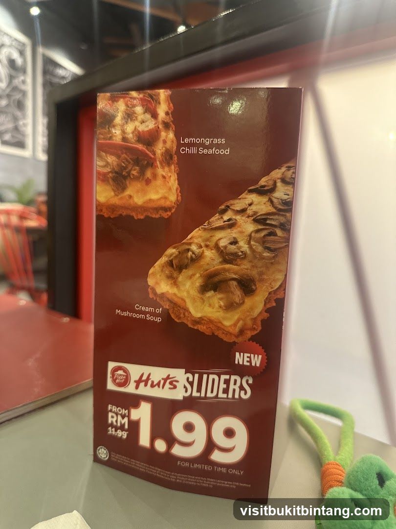 Pizza Hut Sliders Promotion