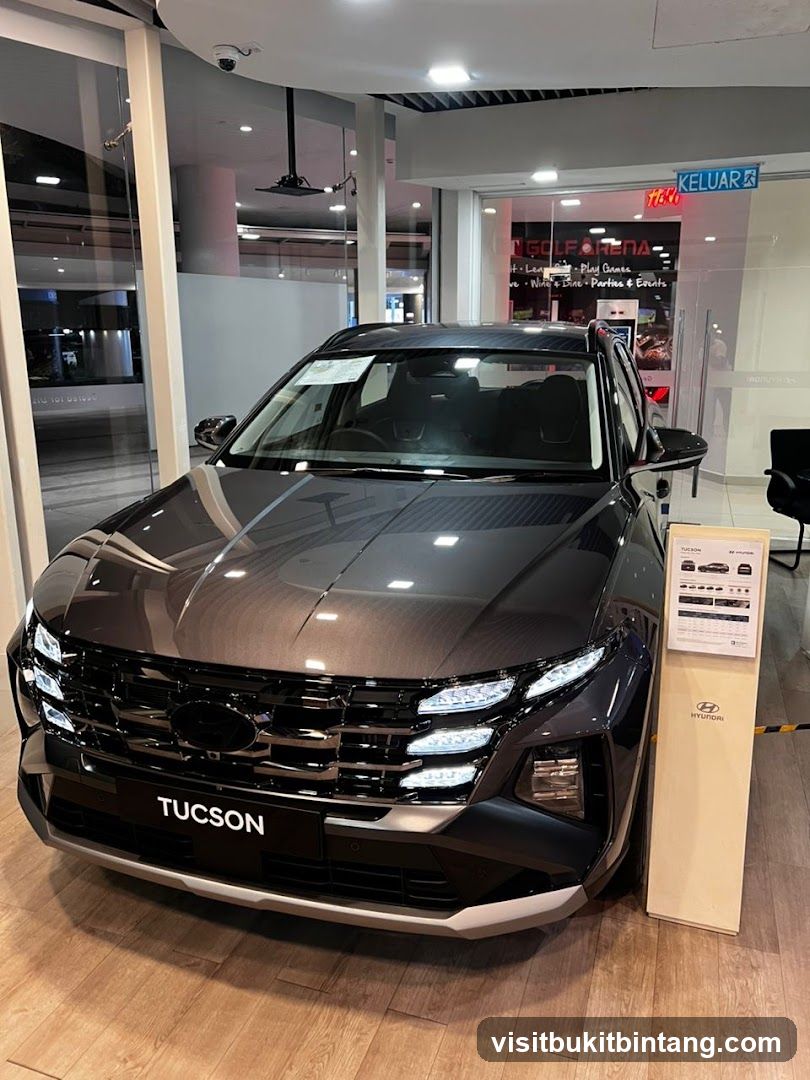 Hyundai Tucson on Display