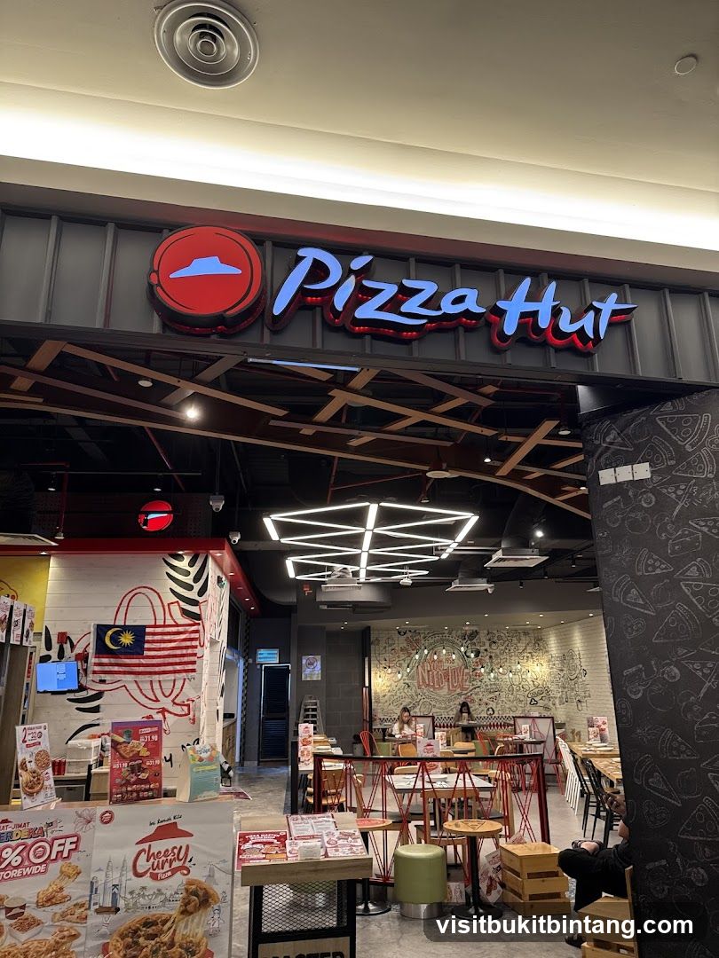 Pizza Hut Restaurant Mid Valley Megamall