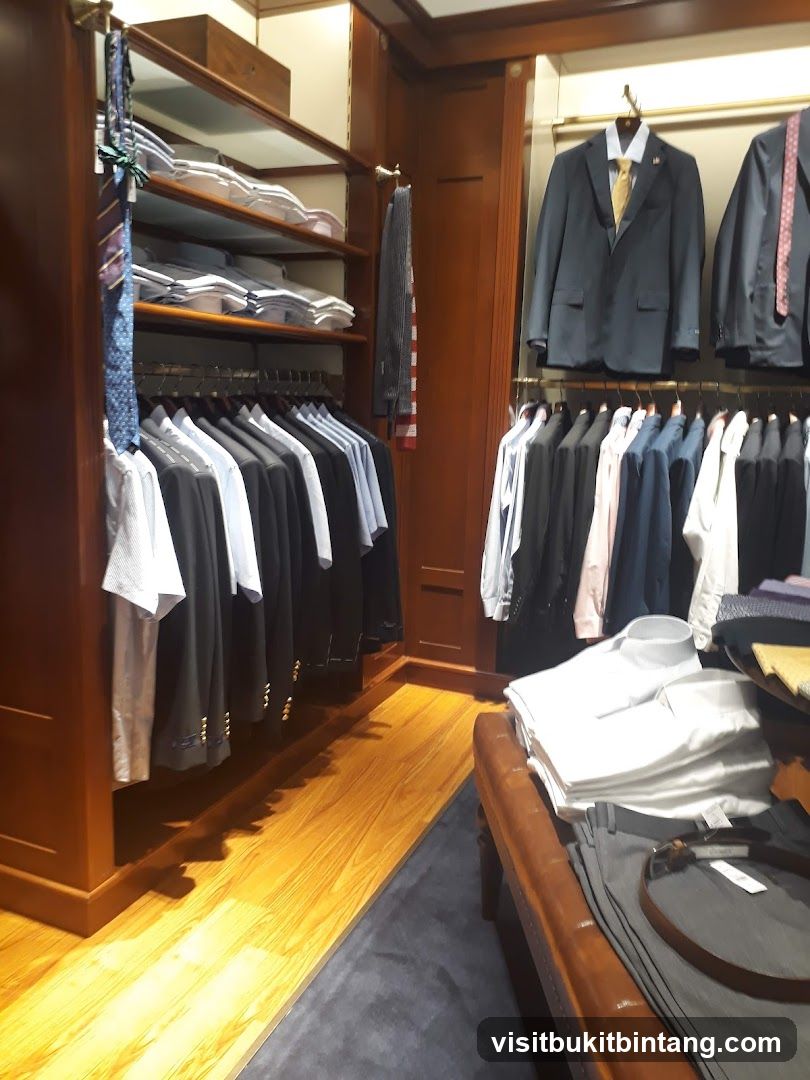 Men's Clothing Display