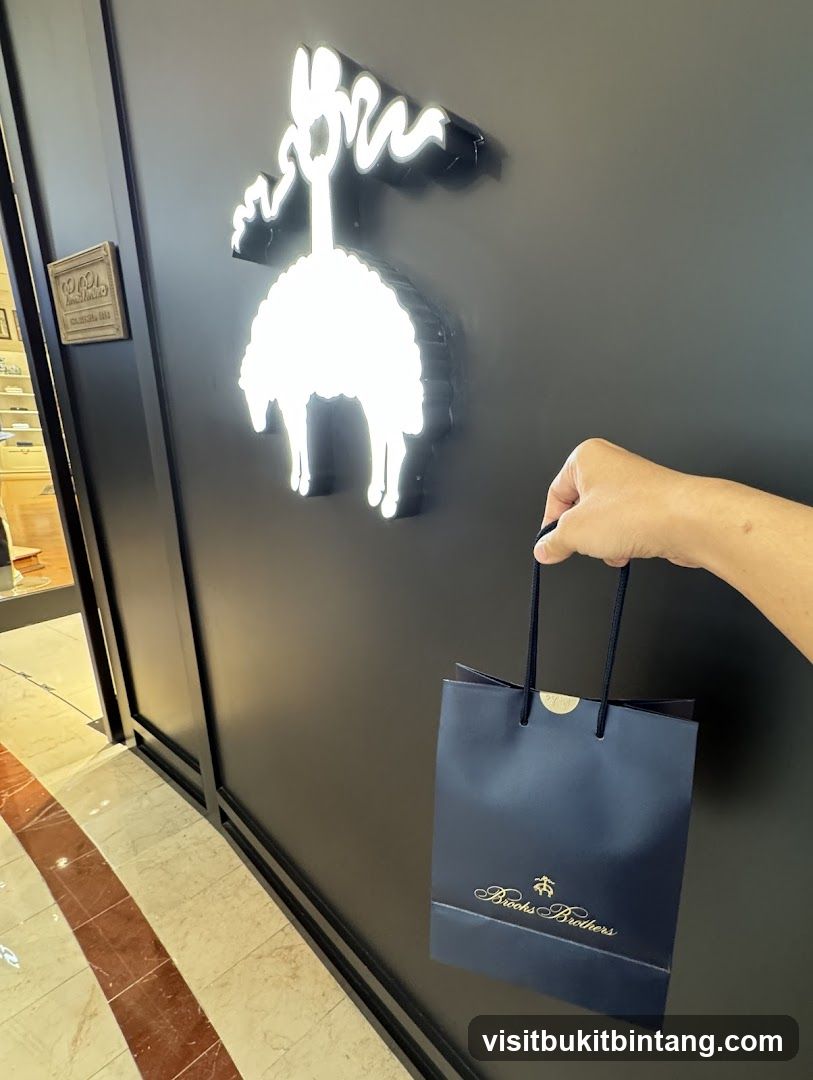 Brooks Brothers Shopping Bag