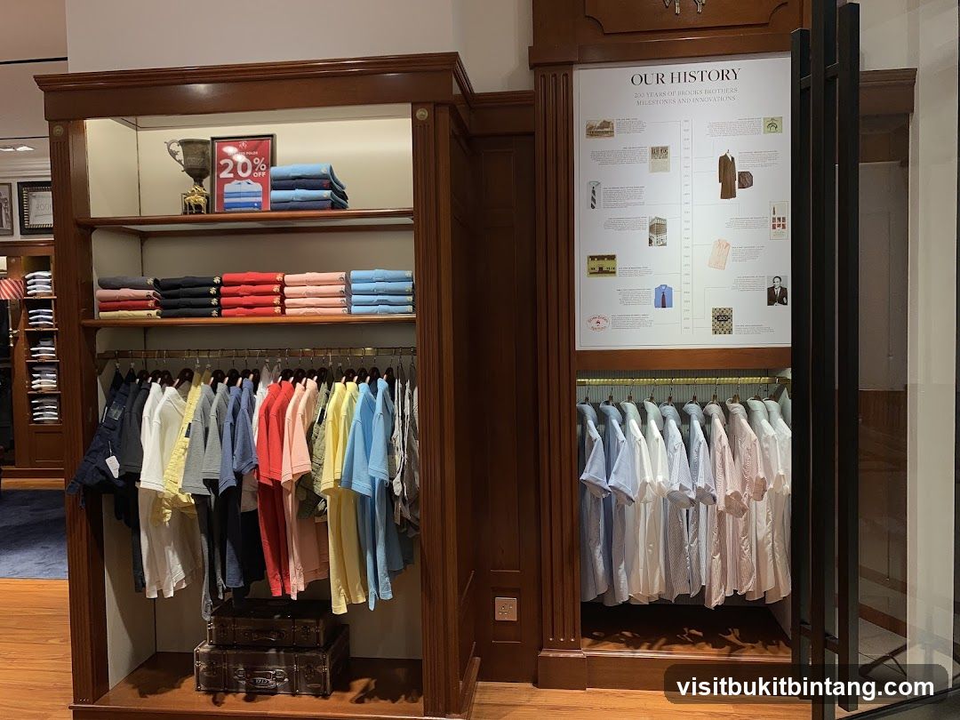 Brooks Brothers Store Display