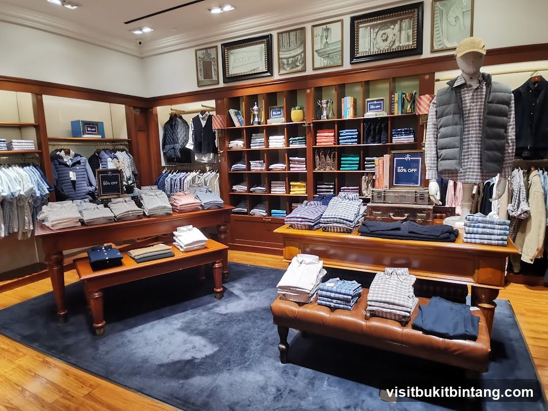 Men's Clothing Store Display