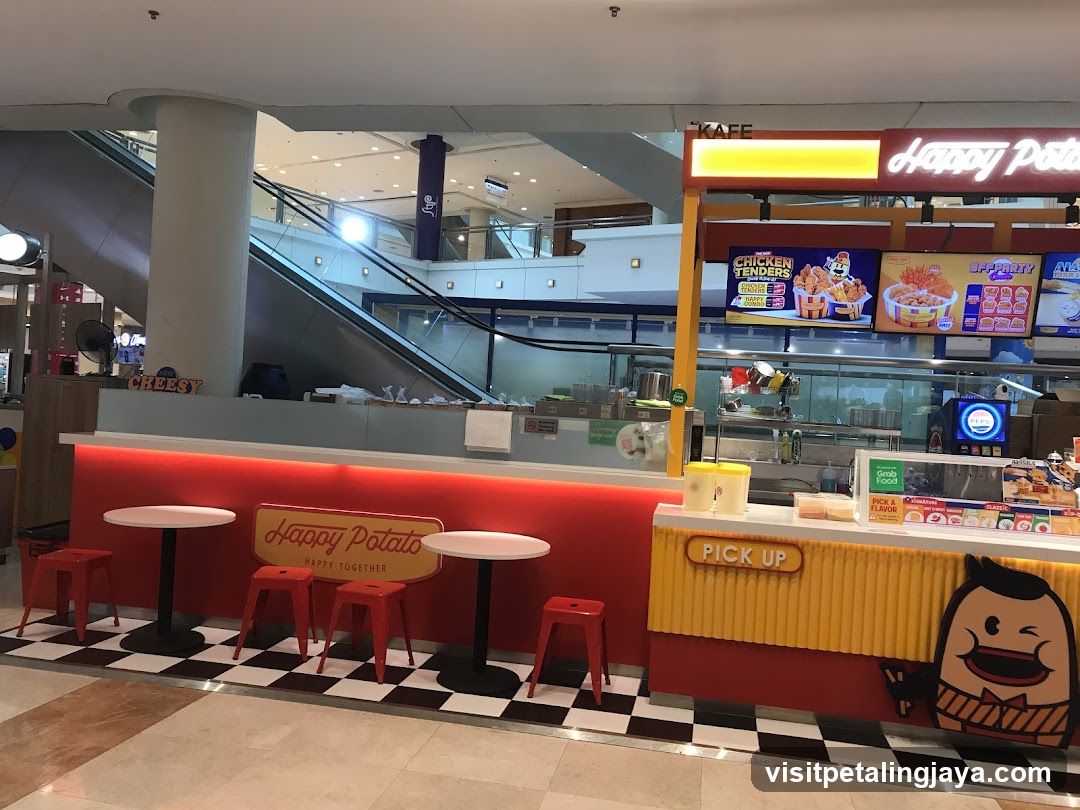 Happy Potato Food Stall Interior