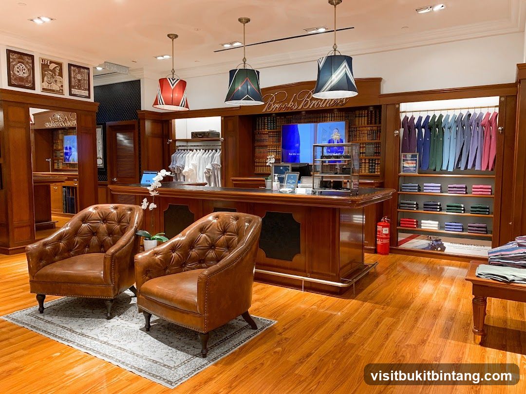 Brooks Brothers Store Interior