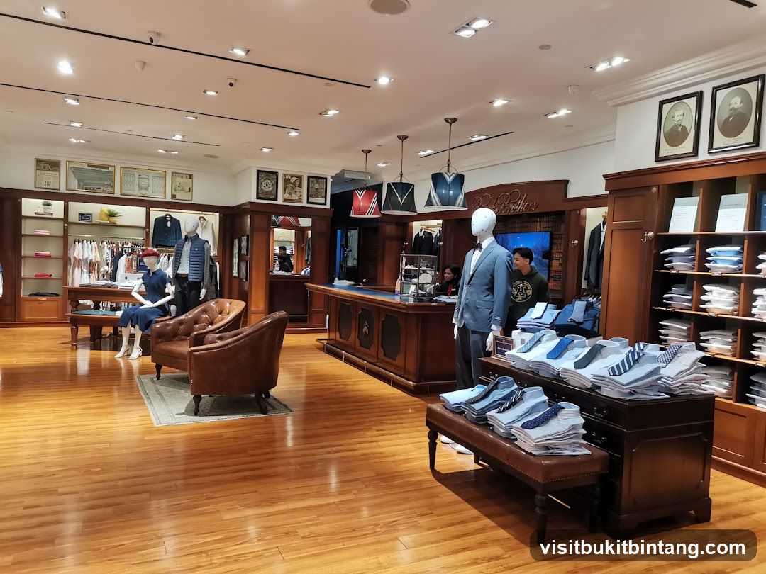 Brooks Brothers Store Interior