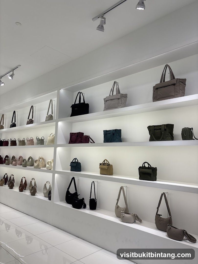 Handbags on Display