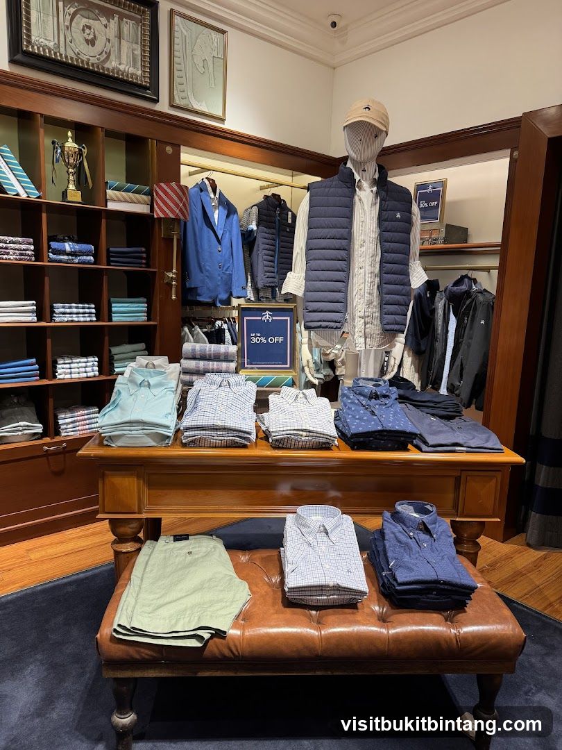 Men's Clothing Display