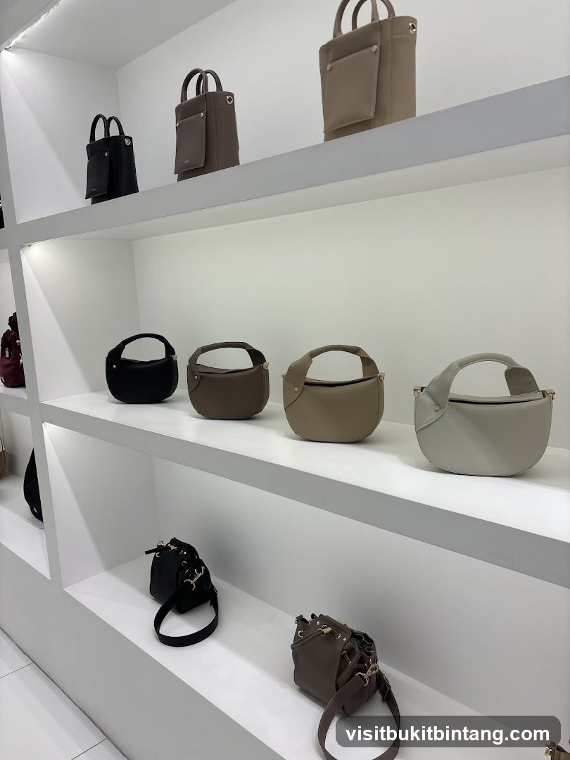 Handbags on Display