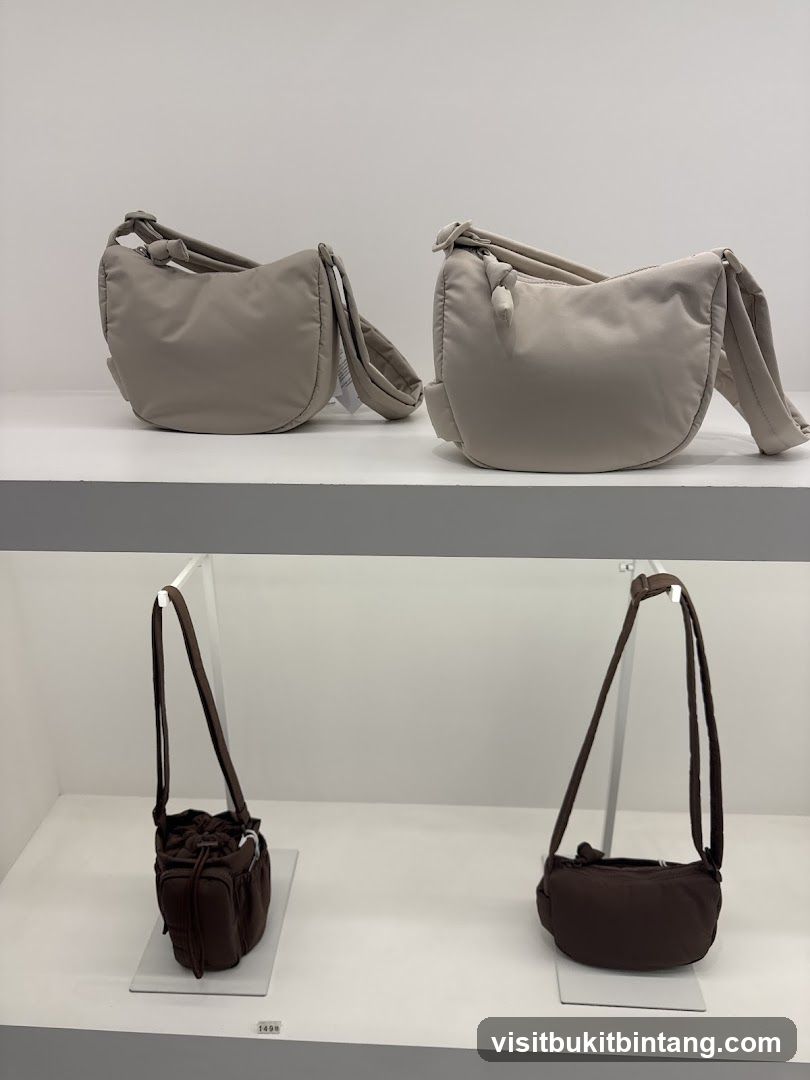 Handbags on Display