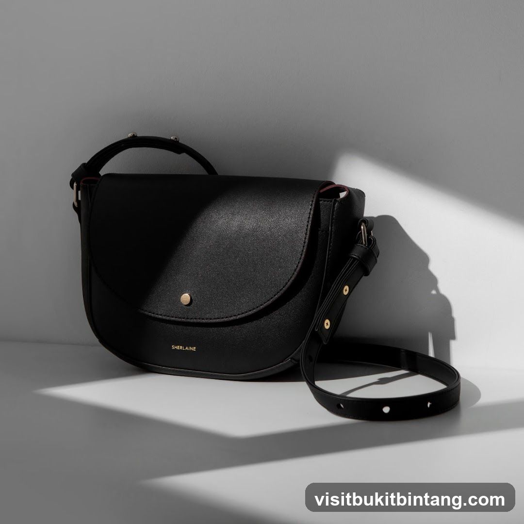 Black Saddle Bag