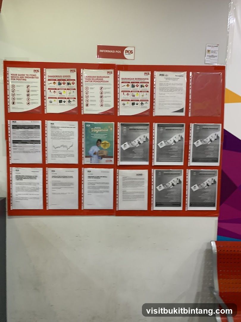 POS Information Board