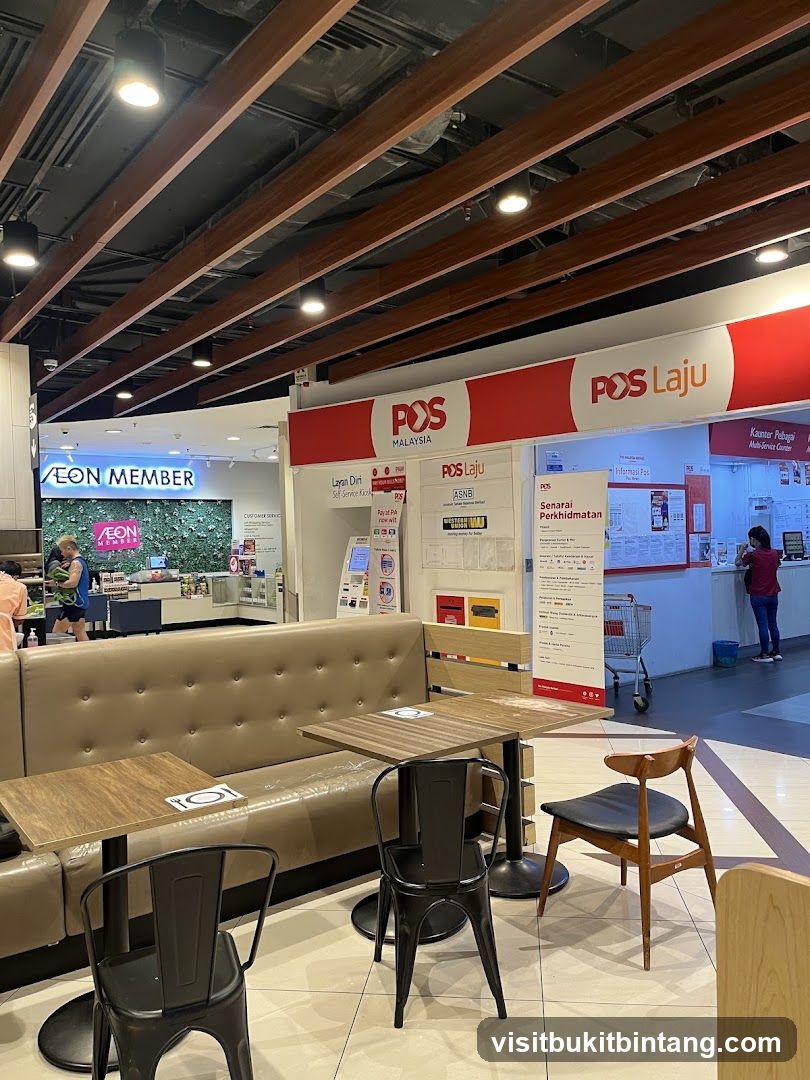 POS Malaysia and AEON Member Store