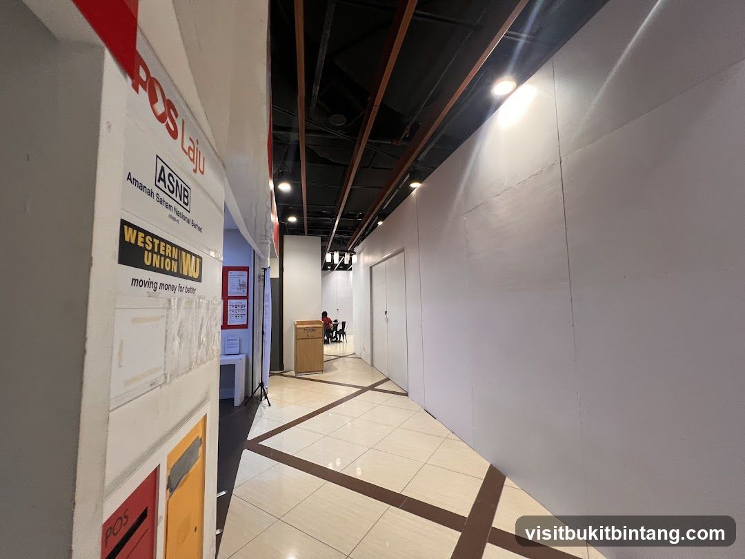 POS Laju and Western Union storefront