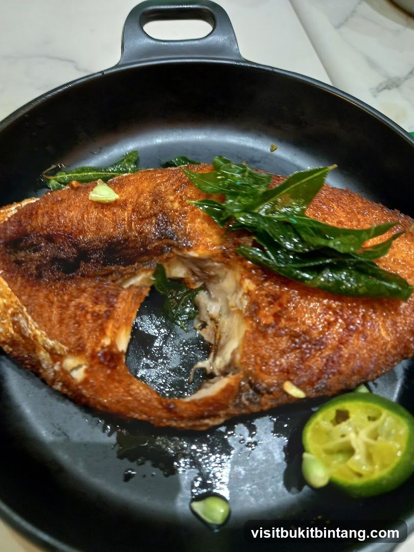 Fried Fish with Lime and Herbs