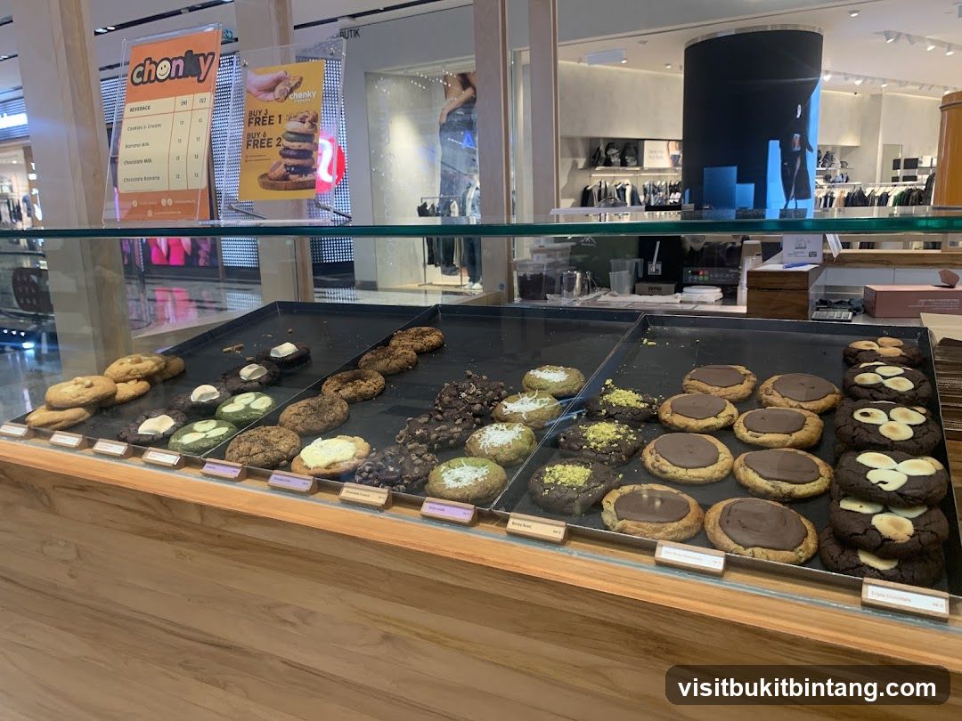 Cookies and Beverages Display