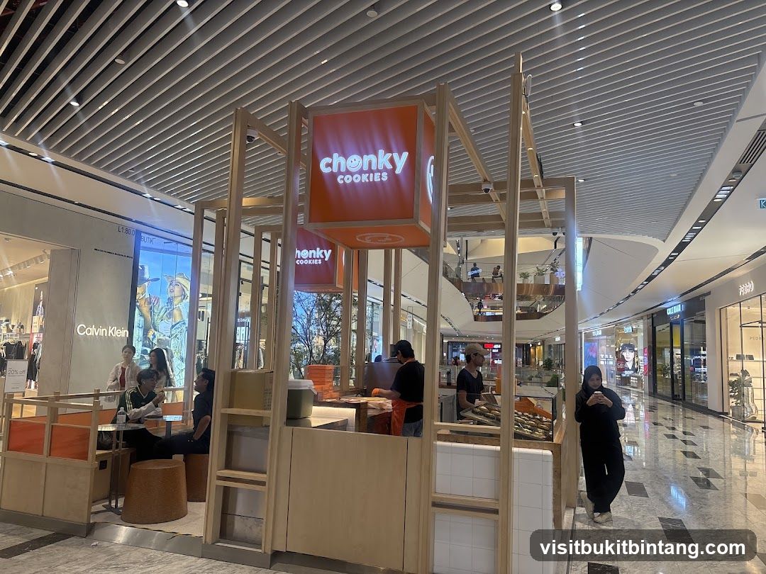 Cookie Stand in Mall