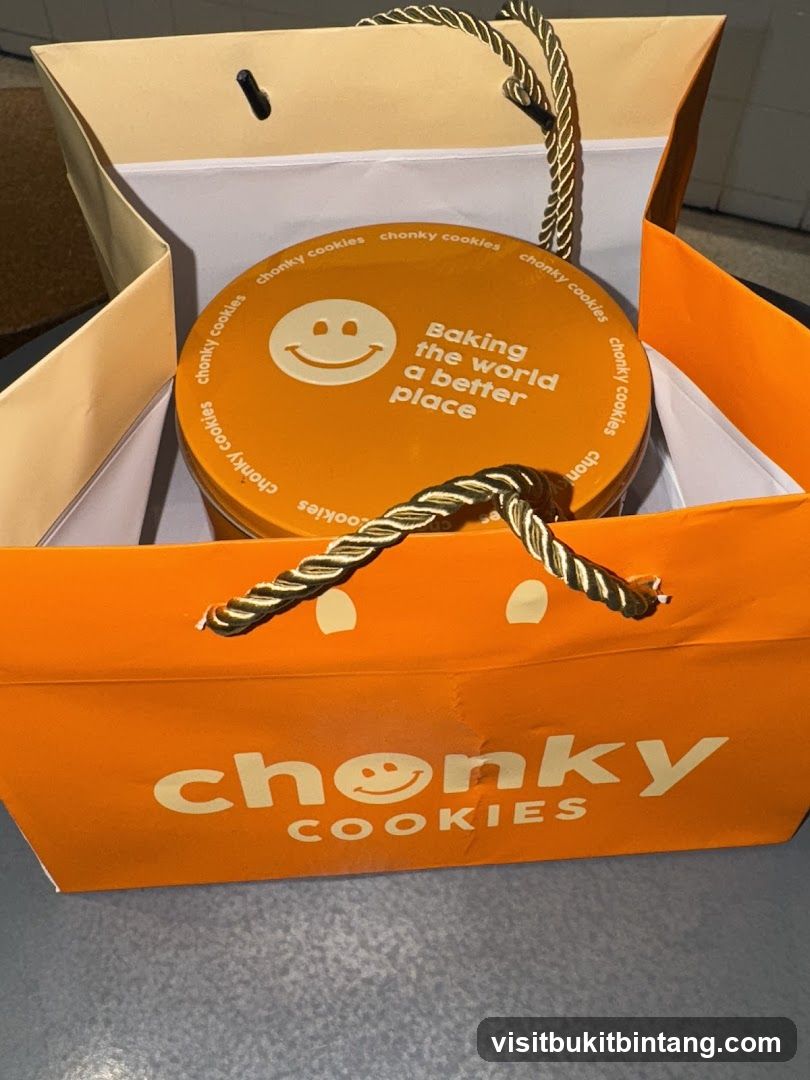 Chonky Cookies Tin and Bag