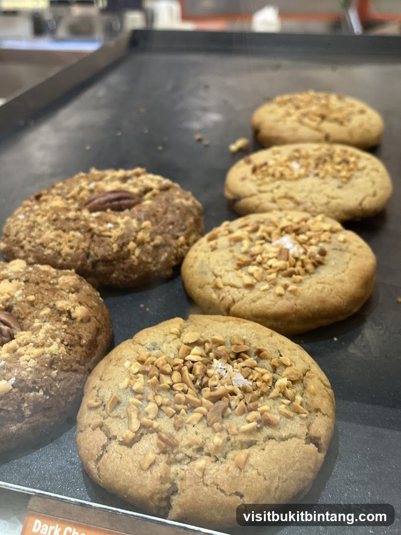 Cookies on a tray