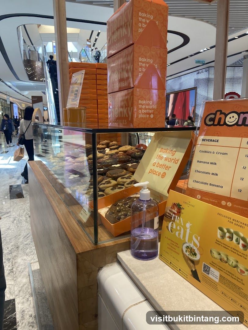 Cookie Display and Menu