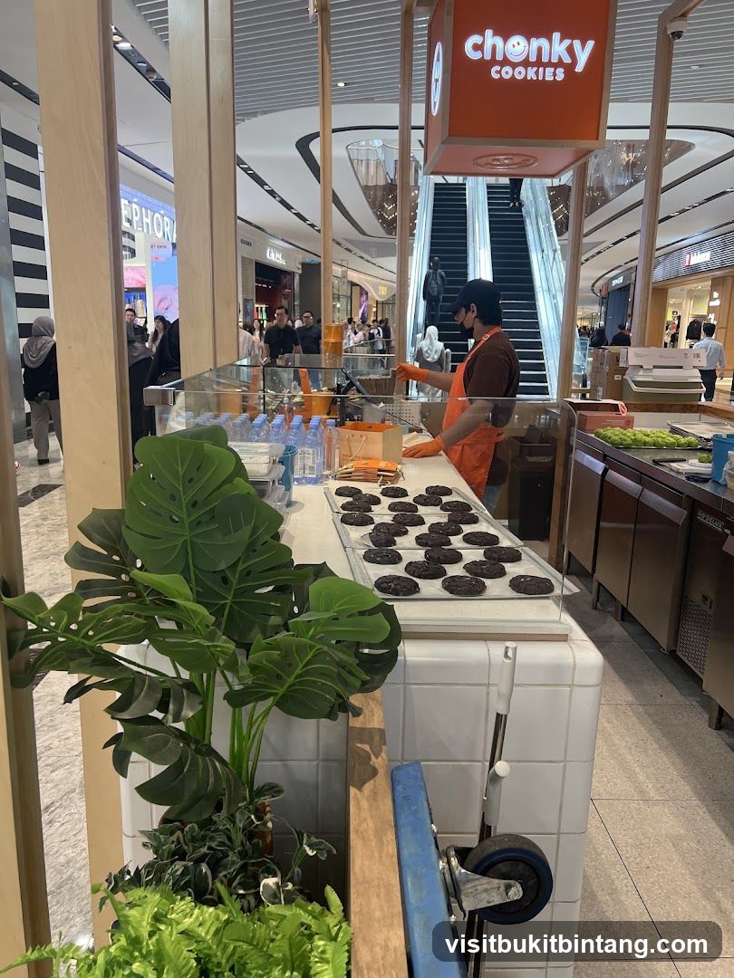 Cookie Stand in Mall