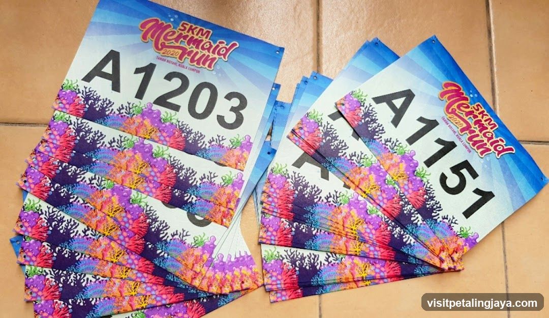 SKM Mermaid Run Race Bibs