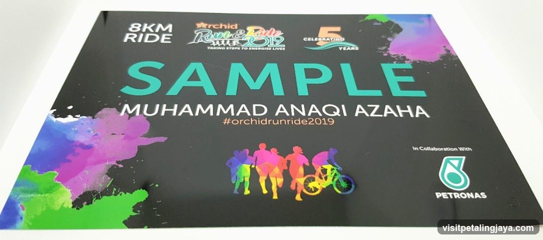Orchid Run Ride 2019 Sample Flyer