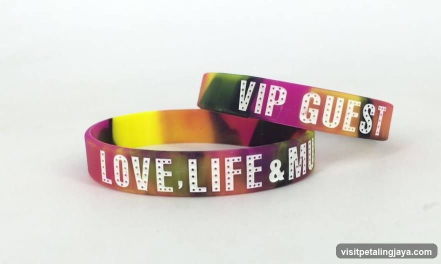 VIP Guest Love Life & Music Wristbands