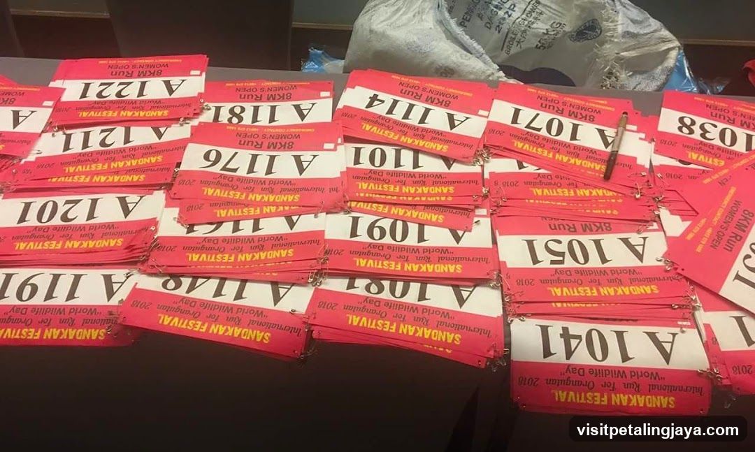 Sandakan Festival Run Event Materials