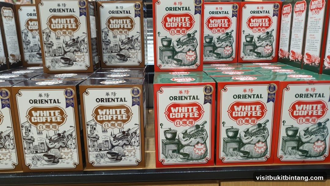 Oriental White Coffee Boxes