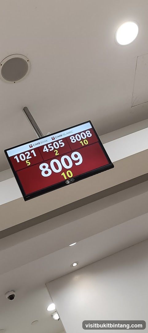 CIMB Bank Digital Display
