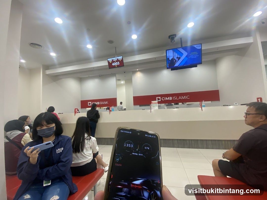 Bank Waiting Area
