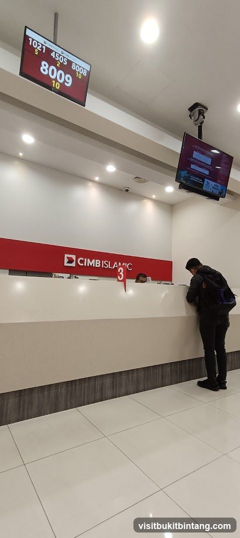 Bank Counter with Queue Number Display