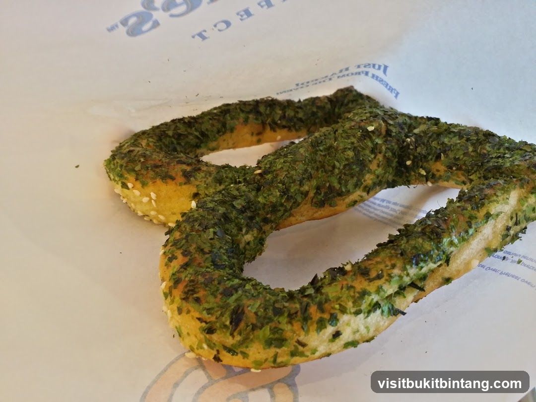 Herb and Sesame Pretzel