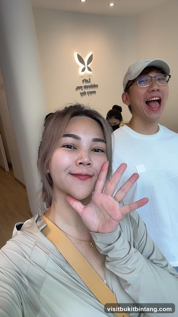 People posing for a selfie