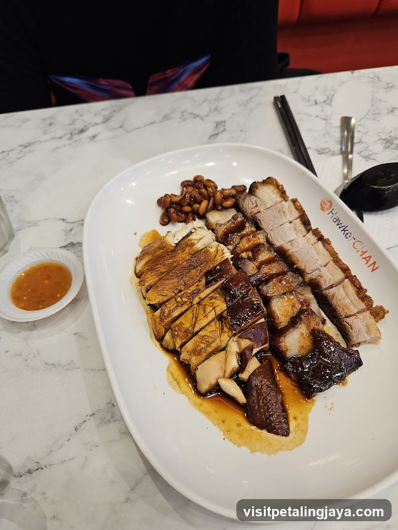 Hawker Chan Roast Meat Platter