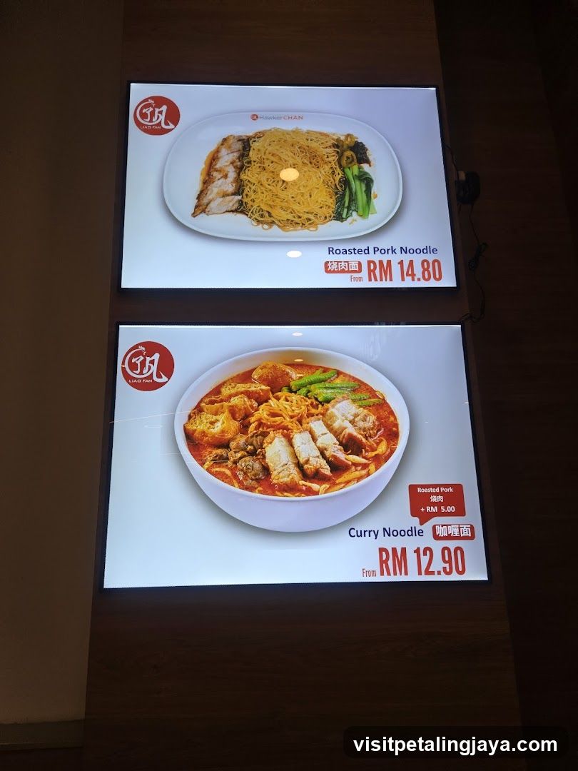 Digital Menu Display
