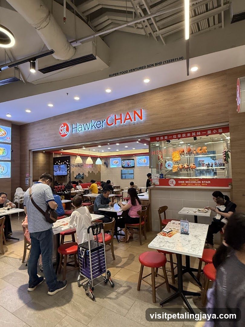 Hawker Chan Interior
