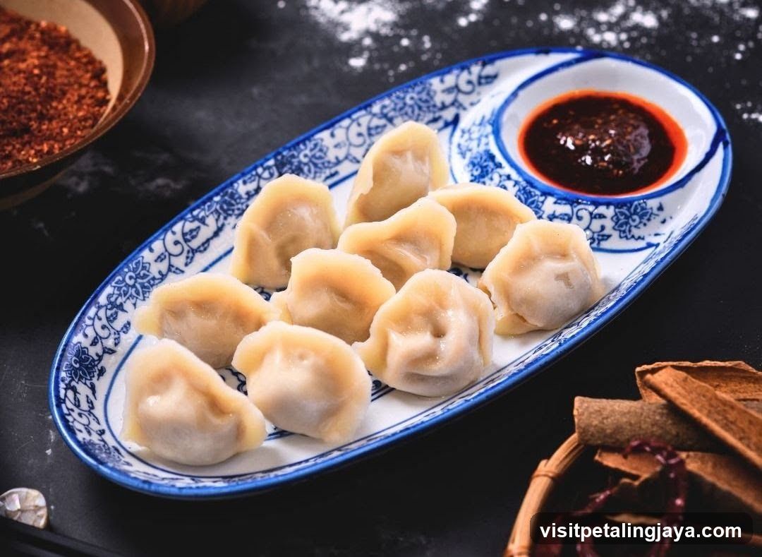 Dumplings with Sauce