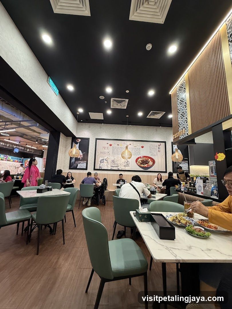 Restaurant Interior Dining Area