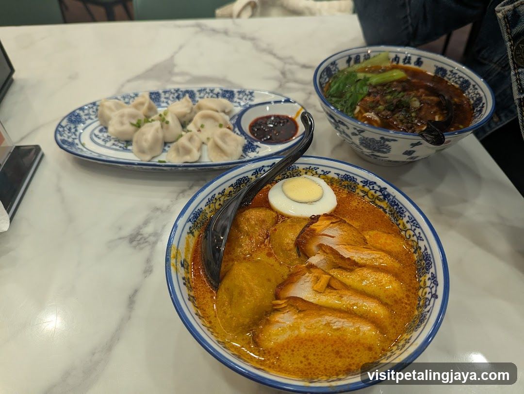 Ramen and Dumplings Meal