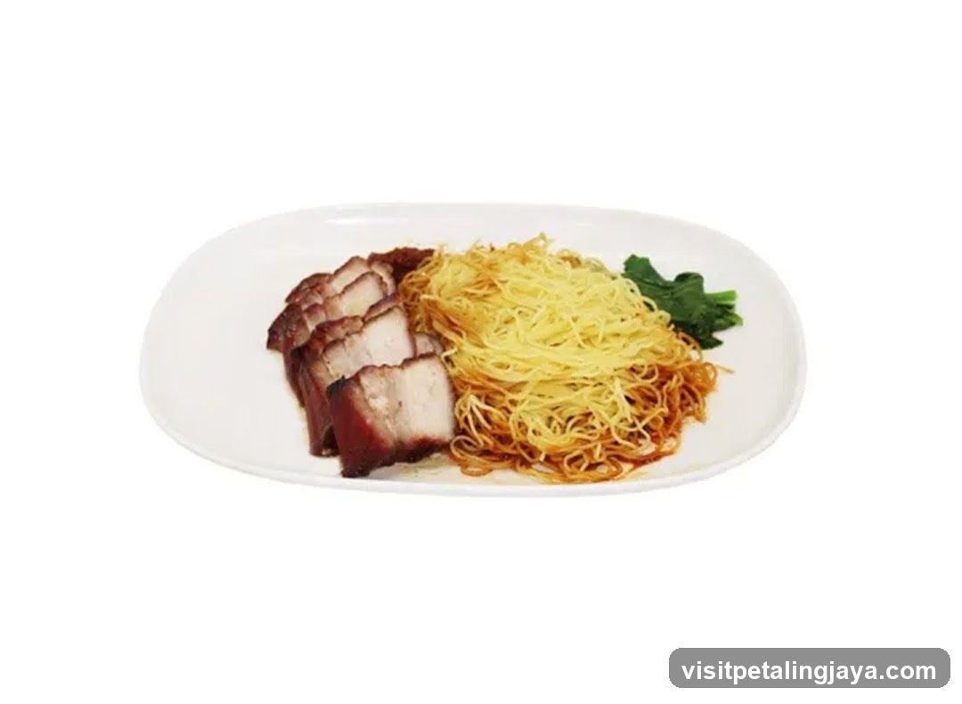 Plate of Noodles with Char Siu