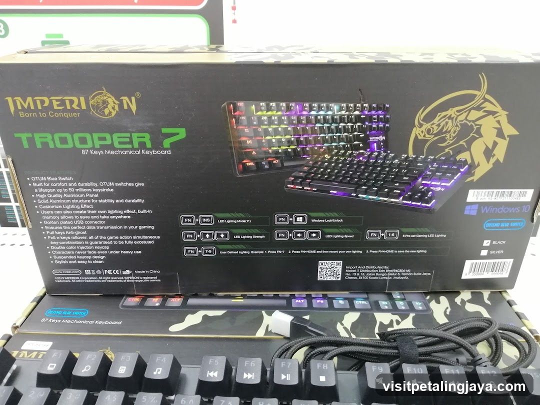 Imperion Trooper 7 Mechanical Keyboard Box