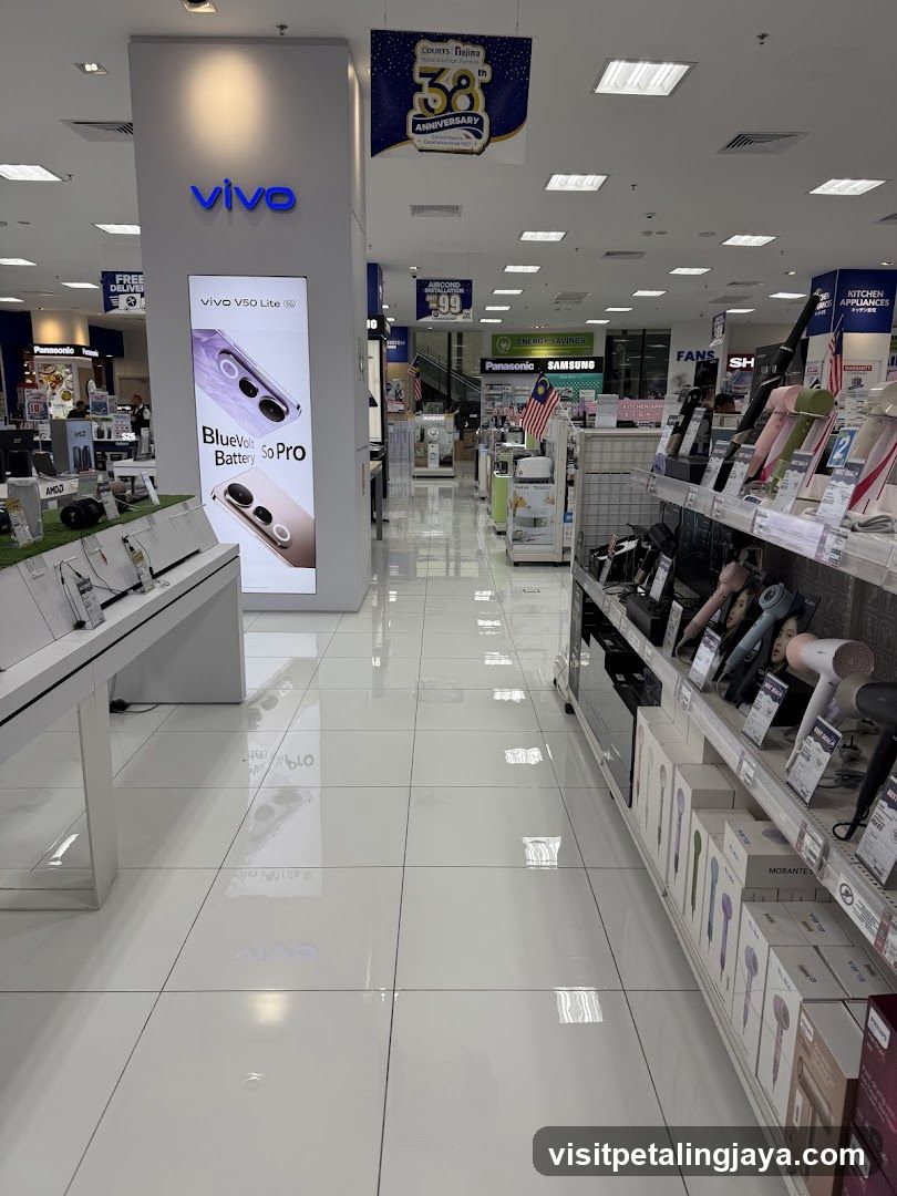Electronics Store Interior
