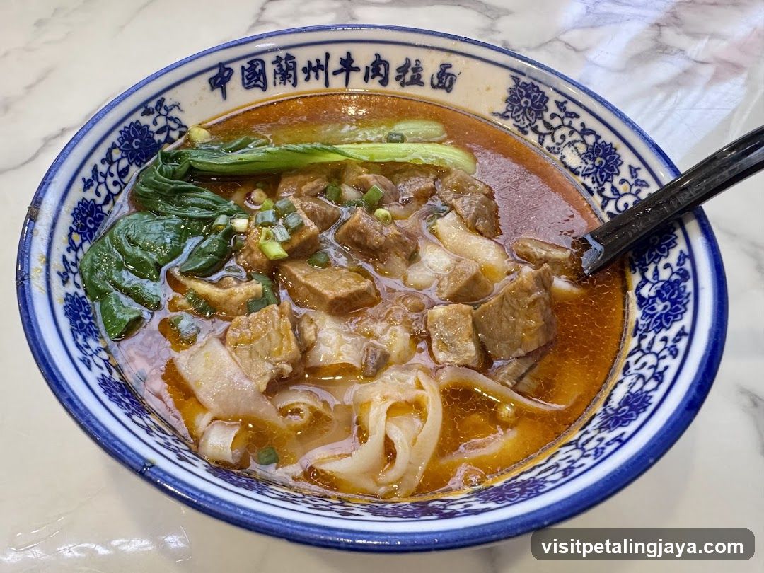 Lanzhou Beef Noodles Bowl