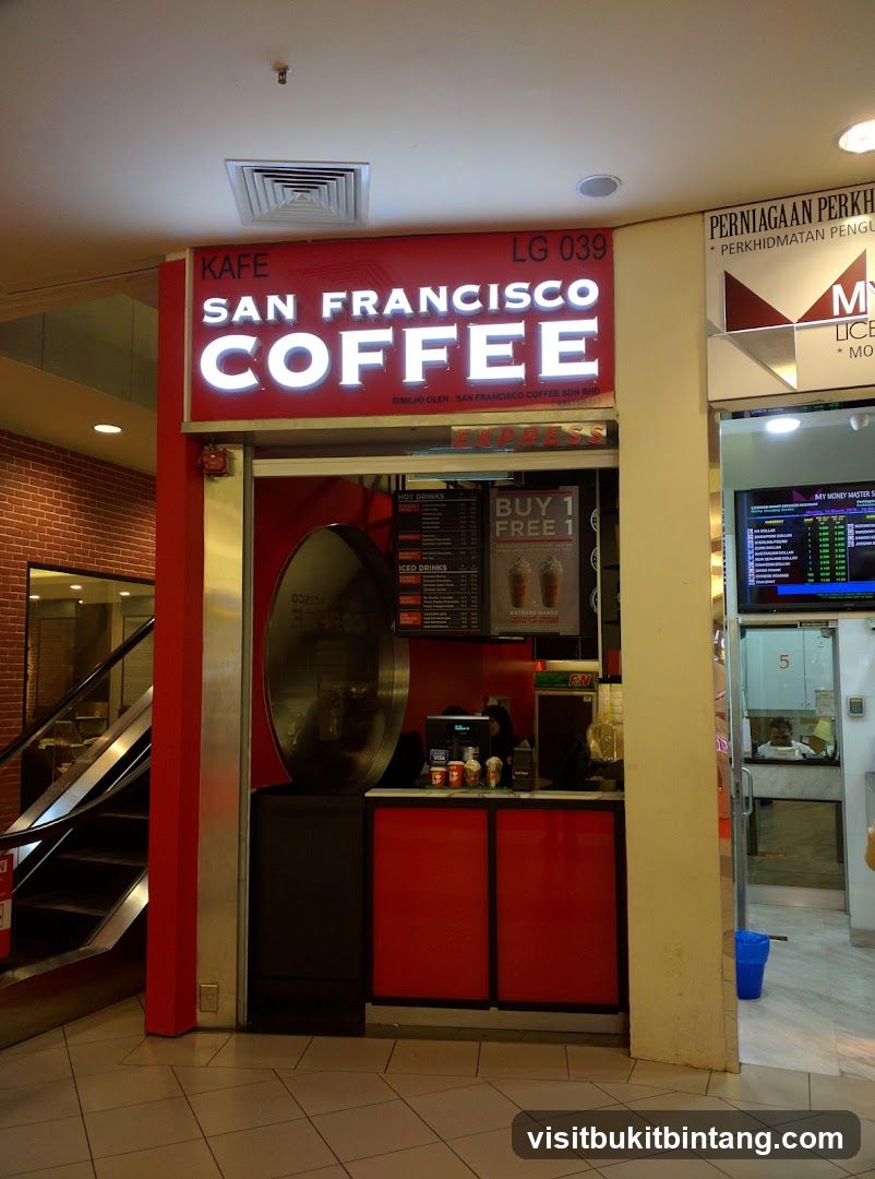 San Francisco Coffee @The Gardens Mall