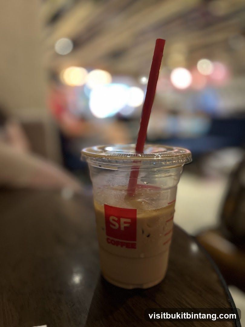 Iced Coffee with SF Coffee Logo