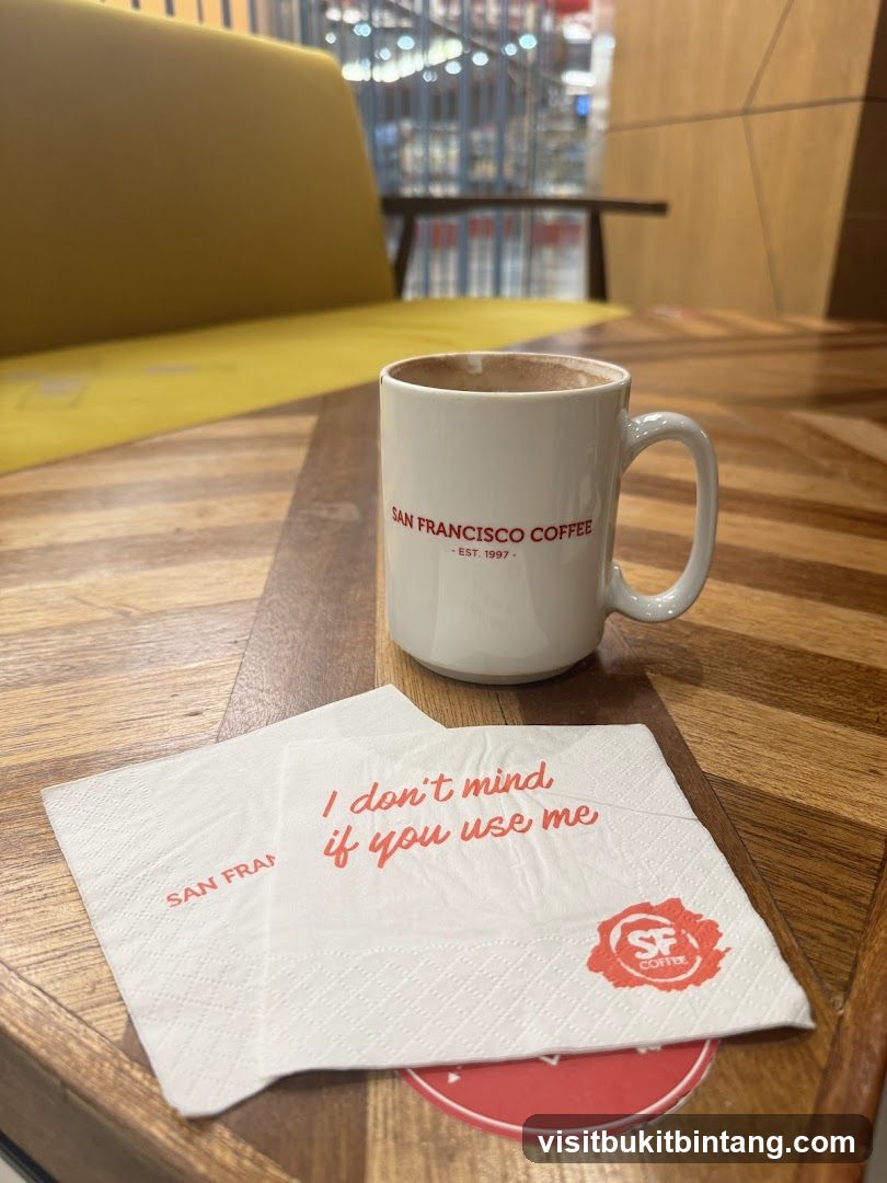 Coffee Mug and Napkins