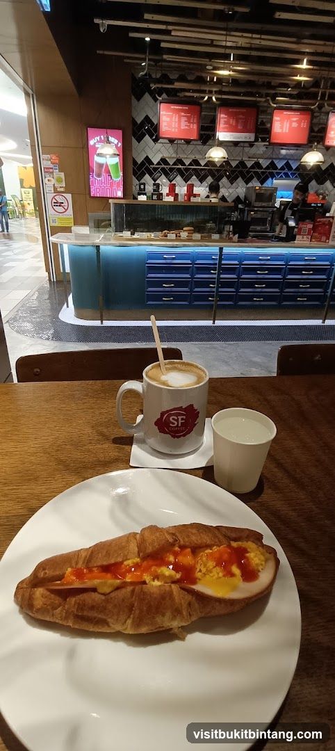 Coffee and Croissant Breakfast