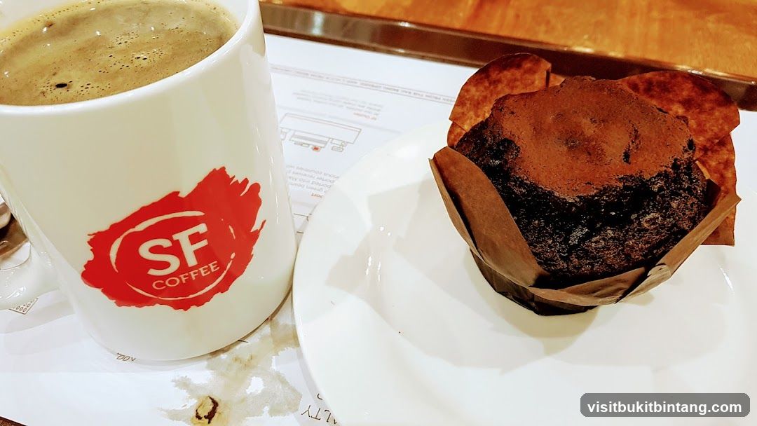 Coffee and Chocolate Muffin